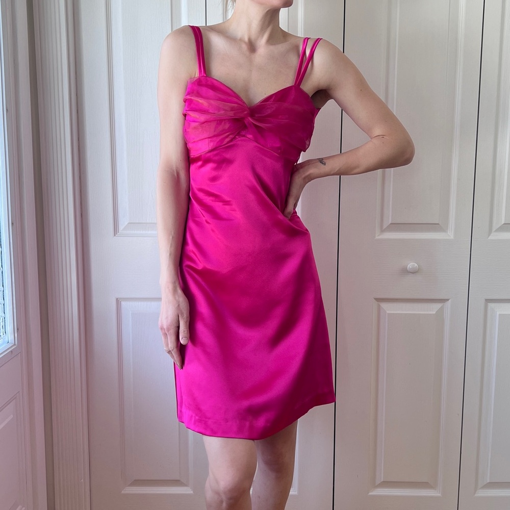 Hot Pink Cocktail Dress